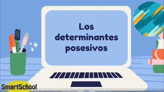 ¿Qué son los Determinantes Posesivos  Vídeos educativos para Niños📗📗✅ [upl. by Analahs]