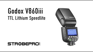 Godox V860iii Speedlite  Complete Walkthrough [upl. by Marysa]