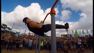 Daniels Laizans Judge Presentation on the Israeli Street Workout Championship 2017 [upl. by Nitsur]