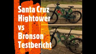 Santa Cruz Hightower 2023 vs Bronson 2022  Test [upl. by Ardnaeed563]