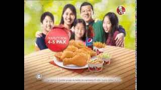 KFC Bargain Feast TVC [upl. by Dynah]