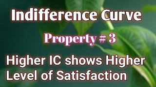 Higher IC shows Higher Level of Satisfaction  CUET  CBSE  Microeconomics [upl. by Akineg]