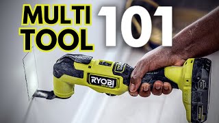 How to Use a MultiTool  RYOBI Tools 101 [upl. by Niletac164]