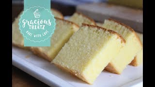 How to Bake Super Soft Moist Butter Cake Easy [upl. by Flodnar]