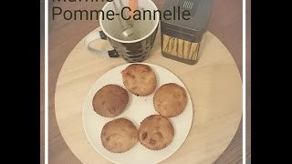 Muffins Pomme Cannelle  Recette n°3  Chloé Danse Diet [upl. by Philbin137]