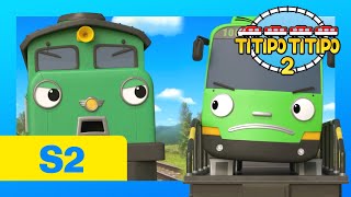 Titipo Titipo S2 l Diesel y Rogi l Trenes para niños l Titipo Español [upl. by Rasla]