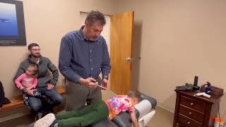 Child Getting Activator Chiropractic [upl. by Ike]