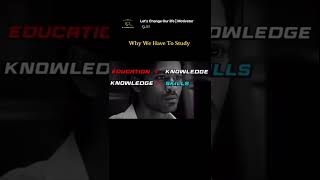 Why We Have To Study  Is Education Important  Tamil Motivation  A2D Nandha shorts [upl. by Damek]