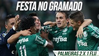 FESTA DA CLASSIFICAÇÃO  Palmeiras 2 x 1 Fluminense  COPA DO BRASIL [upl. by Honna]