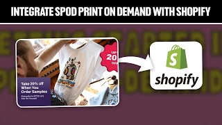 How To Integrate SPOD Print On Demand With Shopify 2024 Full Tutorial [upl. by Conall245]