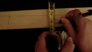 Wooden Katana Tutorial Part 4 Drawing out the Katana [upl. by Norihs971]