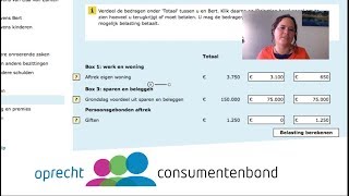 Fiscaal partner belastingaangifte  How to Consumentenbond [upl. by Eimot]