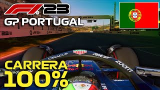 GRAN PREMIO DE PORTUGAL F1 2023 CARRERA 100 SIN AYUDAS [upl. by Andel473]