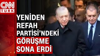 Erdoğan  Erbakan görüşmesi sona erdi [upl. by Sherurd]