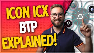 ICON ICX Blockchain Transmission Protocol BTP EXPLAINED Biggest ICON launch ever [upl. by Tamas462]