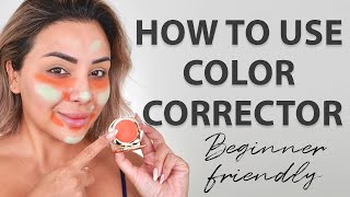 HOW TO USE COLOR CORRECTOR  NINA UBHI [upl. by Malvina25]