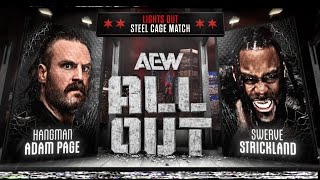 Lo destacado  Highlights AEW All Out 2024  quotHangmanquot Adam Page vs Swerve Strickland [upl. by Noel]