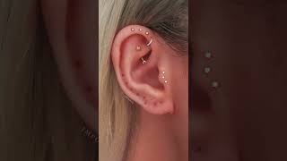 Pretty Multiple Ear Curation Piercing Ideas for Women [upl. by Braeunig479]