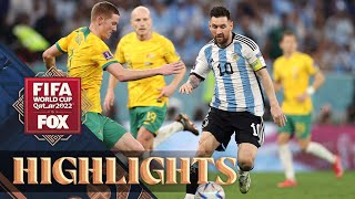 Argentina vs Australia Highlights  2022 FIFA World Cup  Round of 16 [upl. by Sherrill580]