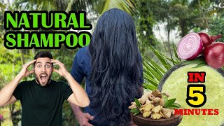 100 RESULT NATURAL SHAMPOO 🔥 HELPS TO HAIR GROWTH എങ്ങനെ അതിവേഗം മുടി വളർത്താം MALAYALAM [upl. by Nilerual]