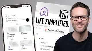 How I Organise My Life In Notion Tour My Top 5 Simple Tools 2024 [upl. by Uthrop]