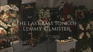 The Last Bass Tone of Lemmy Kilmister [upl. by Vel]