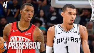 Houston Rockets vs San Antonio Spurs  Full Game Highlights  October 18 2023 NBA Preseason [upl. by Mcgill]