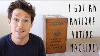 I Got An Antique Voting Machine [upl. by Nosimaj327]