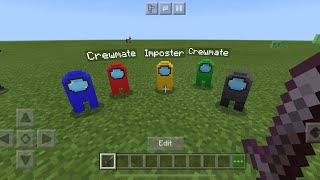 Realistic Among Us MOD in Minecraft PE [upl. by Maghutte169]