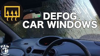 HOW TO DEFOG CAR WINDOWS SUPER FAST [upl. by Drawets]