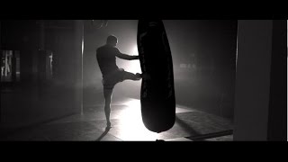 Professional Fighter Chris Mauceri Training Muay Thai [upl. by Ahsiekar]