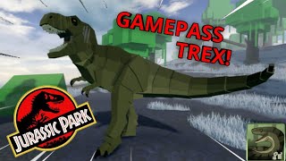 REVIEW DO GAMEPASS PRIME Rex Spino e Allo  Primeval Earth ROBLOX [upl. by Worl]