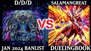 DDD vs Salamangreat  High Rated  Dueling Book [upl. by Sams365]