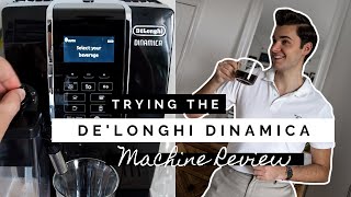 DeLonghi Dinamica ECAM 35015B  How to descale your coffee machine [upl. by Obe]