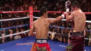 Pacquiao vs De La Hoya Highlights Acrasia quotCirclequot [upl. by Arihk]