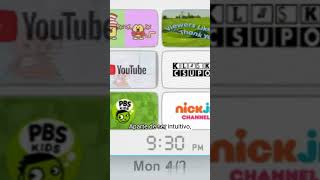 MENU DE NINTENDO WII 🤓 wii nintendo wiiu ds shortsclip youtube subscribe 2024 [upl. by Aiekahs]