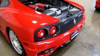 Ferrari 360 Challenge Stradale Engine Rev Wicked Exhaust Note [upl. by Alix]