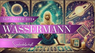 WASSERMANN ✦ SEPTEMBER 2024 ✦ Ein Mensch inspiriert Dich  Heilung eines Schmerzes  Dein Element [upl. by Nnaeinahpets]