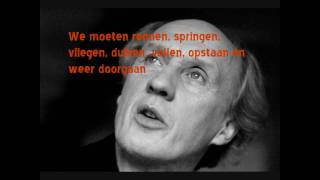 Herman Van Veen  opzij opzij opzij  lyrics [upl. by Rogers247]