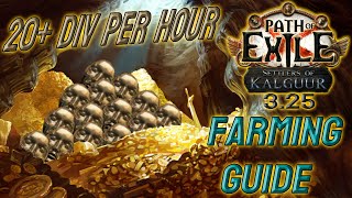 Easy Low Budget 20 Div Farming Strategy  Path of Exile 325 [upl. by Fabian]