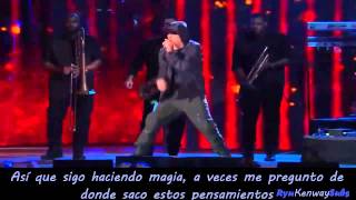 Eminem Ft Rihanna  The monster Live  Sub Español  Concert for valor 2014 [upl. by Yornek]