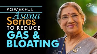 Best Asanas for Gas and Bloating Problems  Instant Relief  Home Remedies  Reduce Gas amp Bloating [upl. by Ylsel]