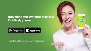 Watsons Malaysia Mobile App Benefits amp Functions [upl. by Fulcher45]