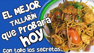 EL MEJOR TALLARÍN SALTADO CRIOLLO CON UN TOQUE ORIENTAL🇨🇳como hacer tallarín saltado de pollo [upl. by Abbotson90]