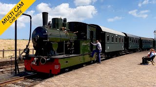 Cab Ride 1920s Museum Steam Tram Medemblik  Hoorn 1452022 [upl. by Acisset923]