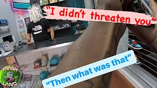 CONFRONTING STORE OWNER THAT THREATENED ME EXPOSING FAKE LOUIS VUITTON [upl. by Anawqahs902]