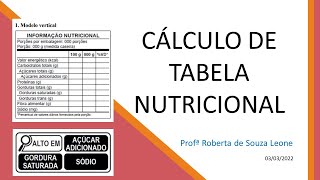 Curso de Rotulagem Nutricional  IN 752020 [upl. by Gunn]