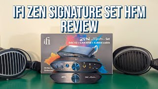 iFi ZEN Signature Set HFM review [upl. by Llerraj]