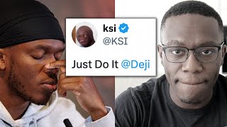 KSI UPSET With DEJI [upl. by Nywled]