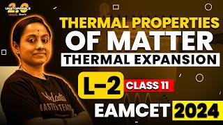 Thermal Properties of Matter Class 11 L2  Scales of Temperature  EAMCETNEET 20242025 AP TS [upl. by Joao]